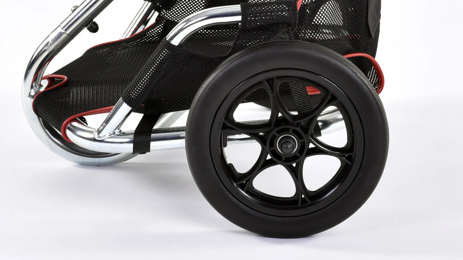 Close-up of the Handi Cart Pro's wheel.