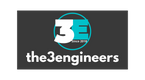 Logo of 'the3engineers' with a black background.