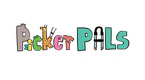 Colorful text 'Picker Pals' with animal-themed letters.