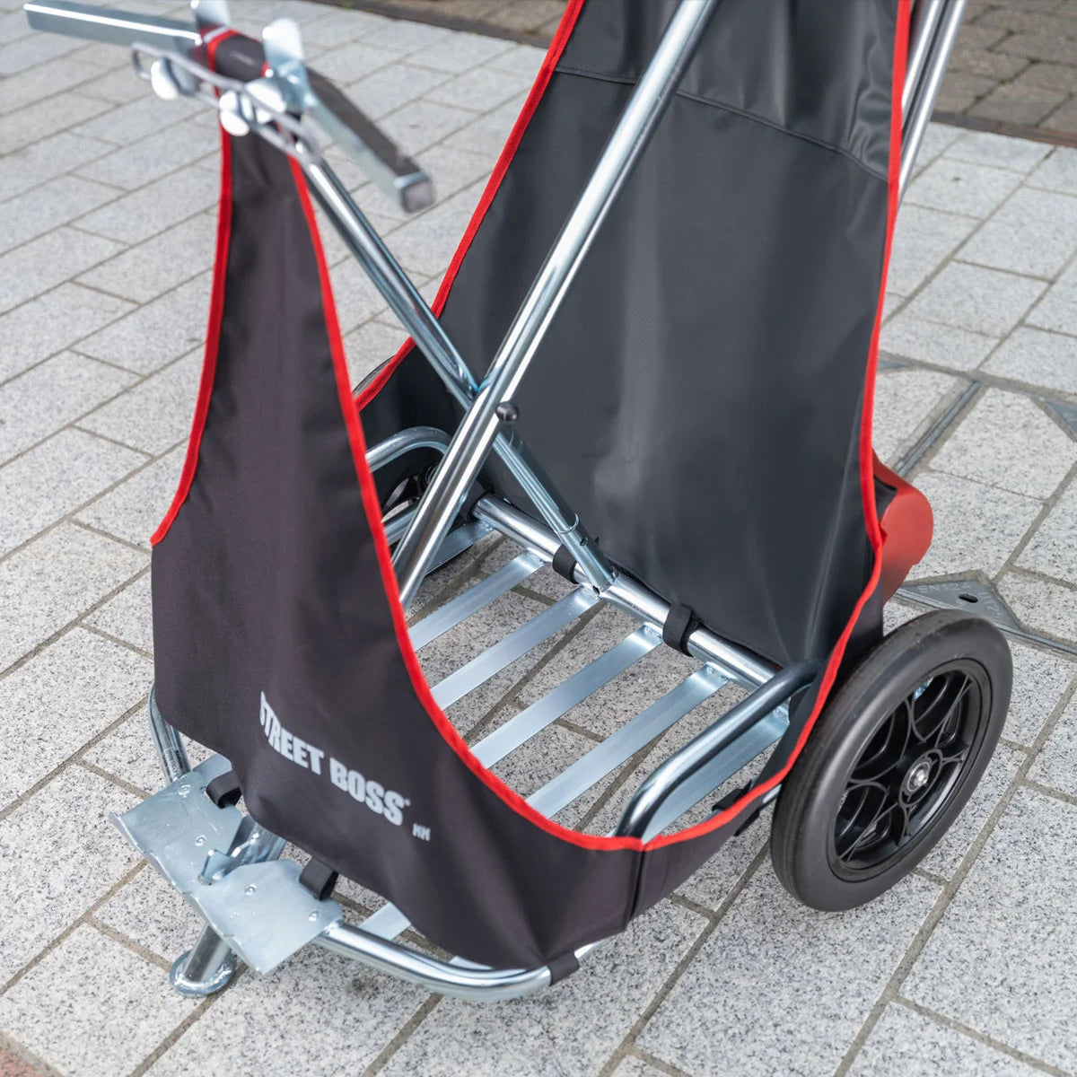 Street Boss Commercial litter Cleaning cart.