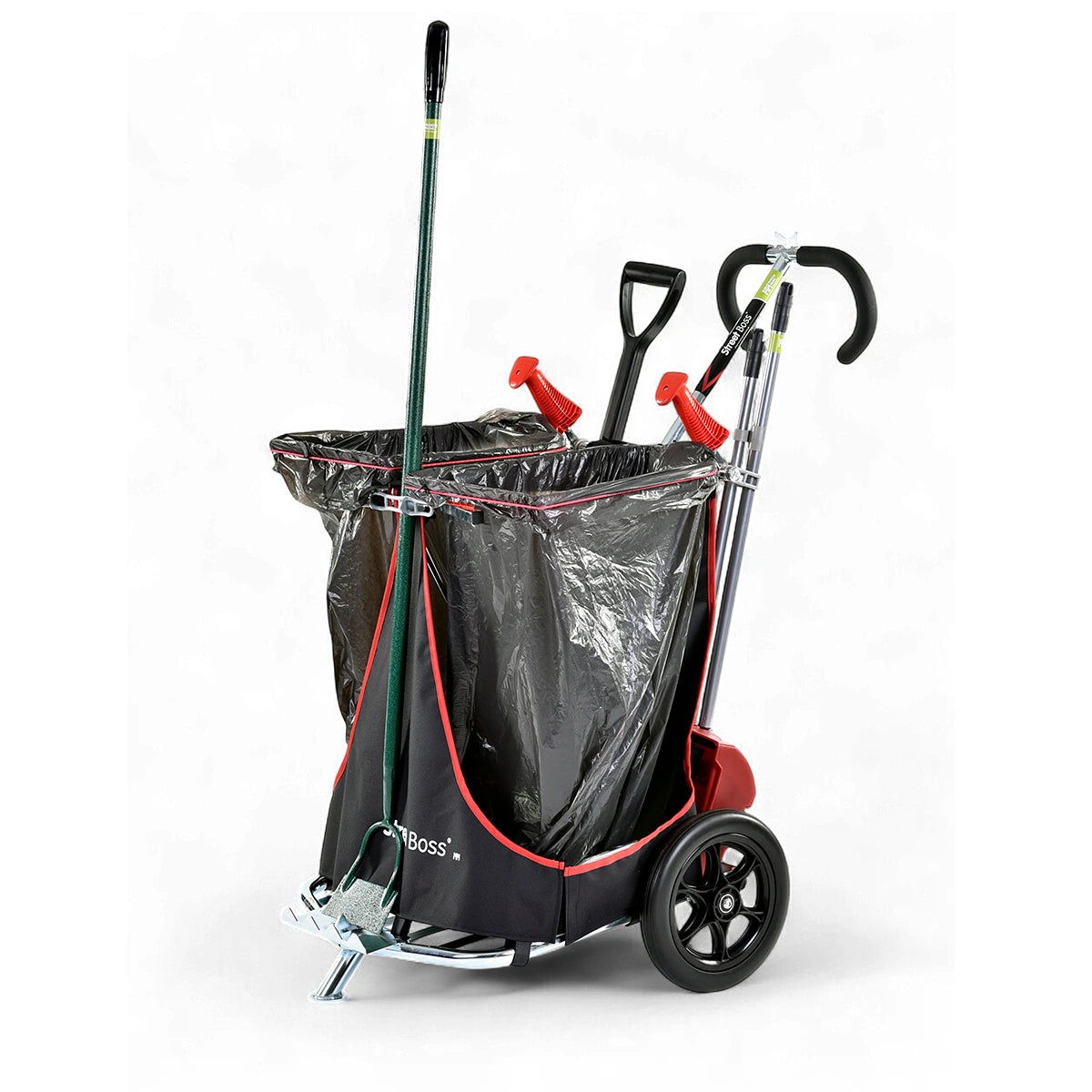 Street Boss Commercial Litter Picking cart.