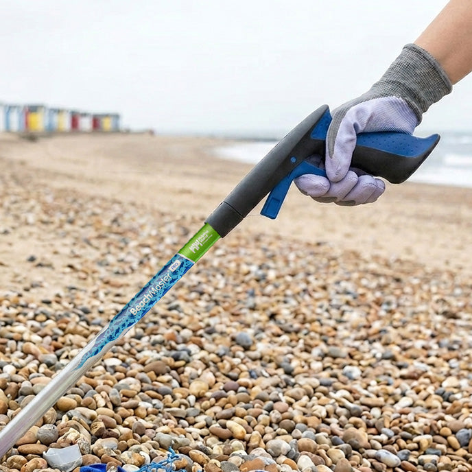 Beachmaster Rotating Head Litter Picker Beach Cleaner