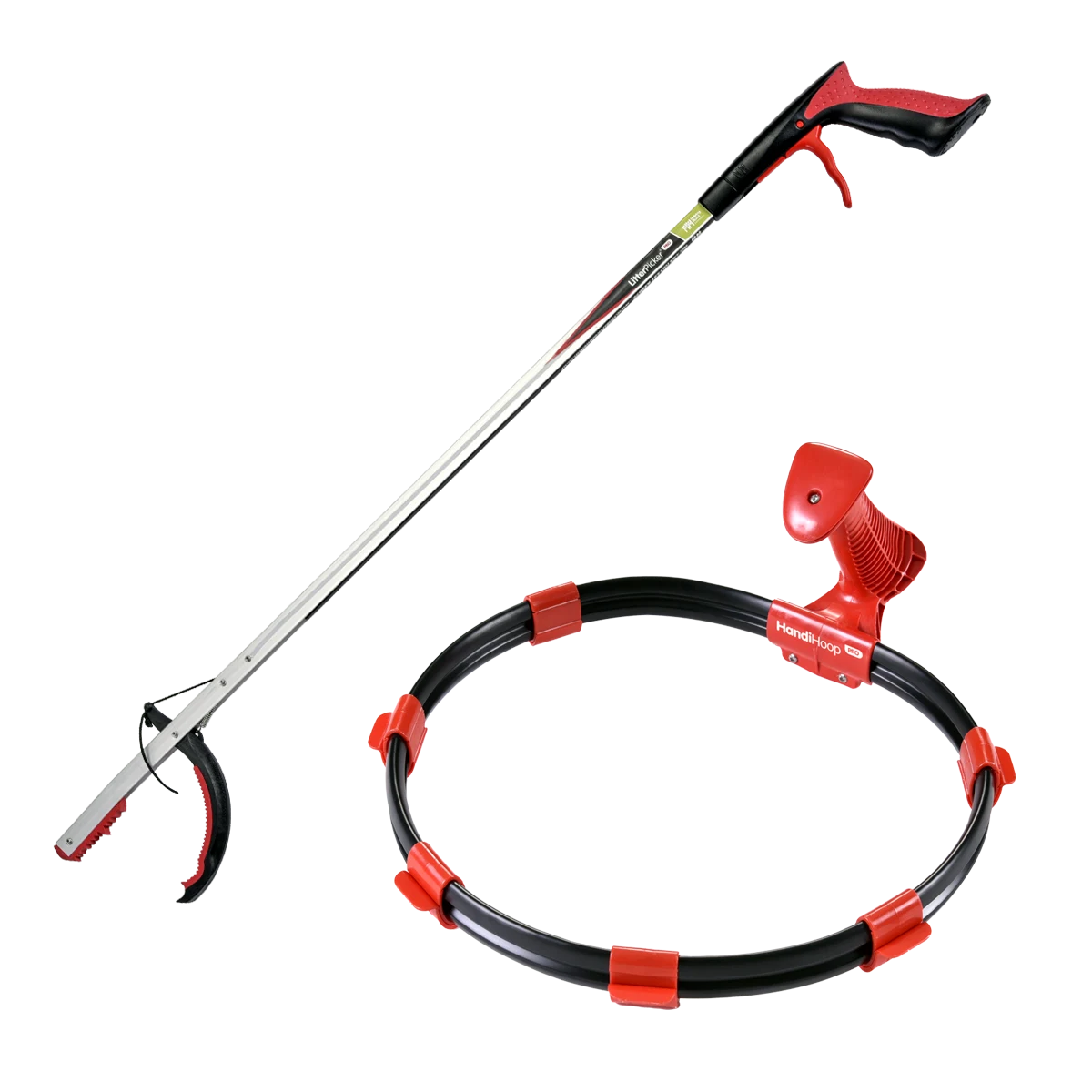 Bundle litter picker equipment with Handi Hoop Pro.