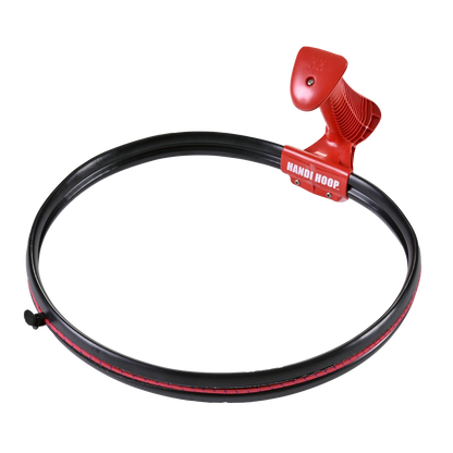 Handi Hoop Pro bungee cord litter hoop  with handle.