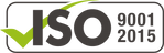 ISO 9001 2015 certification logo with a green check mark for Helping Hand.
